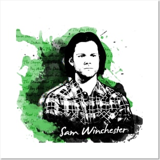 Sam Winchester - Darkness & Deliverance Posters and Art